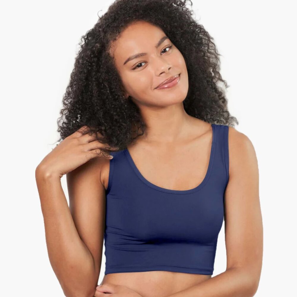 Larken Hands Free Pumping Bra - Marine - Small